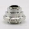 0.35x 0.55x 1x Stainless Steel C-mount Camera Adapter For Leica Microscopes 1pcs