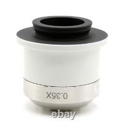 0.35X C-Mount Lens Adapter Industrial Camera Lens with TV Tube for NIKON Microscop