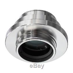 0.55X Stainless Steel C-mount Camera Adapter for Leica Microscopes