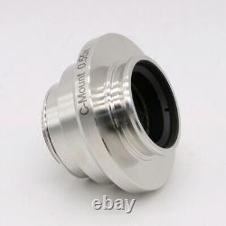 0.55x Adjustable Cmount Camera Adapters Relay Lens for Leica Microscope FotoHigh