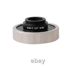 0.5X 0.63X 0.8X 1X 1.2X C Mount TV Camera Adapter for Zeiss Axio Microscope New