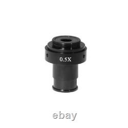 0.5X Adjustable Microscope Camera Coupler C-Mount Adapter 23.2mm