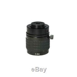 0.5X Adjustable Microscope Camera Coupler C-Mount Adapter 33mm