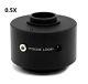 0.5x Reduction Lens C-mount Thread Camera Adapter Relay Lens Olympus Microscope