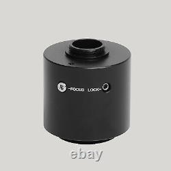 0.63x Parfocal C-mount Camera Adapters for OLYMPUS Microscope CX BX SZX ProScope