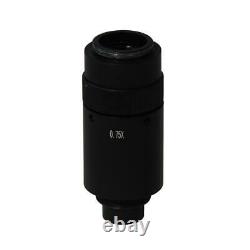 0.75X Adjustable Microscope Camera Coupler C-Mount Adapter 24mm