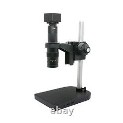 0.7X-4.5X Zoom Monocular C-mount Eyepiece Lens Digital Microscope with USB Camera