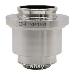 0.7X Microscope Phototube C-Mount CCD Camera Adapter Lens Stereo Trinocular