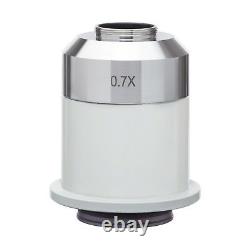 0.7X Stainless Steel C-mount Camera Lens for Nikon Microscopes