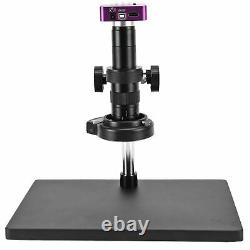 1080P Microscope Camera 51MP with 180X CLens 144LED Ring Light Stand Bracket