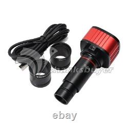 12MP USB Microscope Camera Eyepiece Industrial Camera Kit With 0.5X Zoom Lens