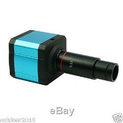 14MP HDMI Industry Camera USB Digital Microscope Electronic Eyepiece with Adapter