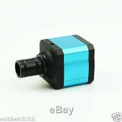 14MP HDMI Industry Camera USB Microscope Digital Eyepiece with C Mount Adapter