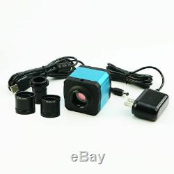14MP HDMI Microscope Camera 0.5X C-Mount Adapter USB Industry Digital Eyepiece