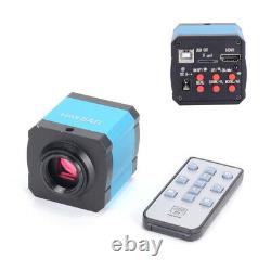 14MP HD HDMI USB Digital Industry Microscope Camera 0.5X Eyepiece Lens Adapter
