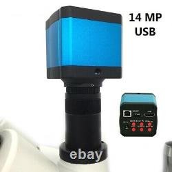 14MP USB Industry Microscope Digital Eyepiece CMOS Camera Video 0.5X C-mount Len