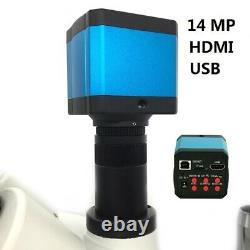 14MP USB Microscope Digital Electronic Eyepiece Camera with C-Mount Lens Adpter