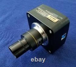14 MP Color CCD Microscope Camera, includes software adaptors lens reducer USB3