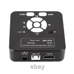 16MP 1080P 60FPS HDMI Microscope Digital Camera Video Recorder C-mount Adapter