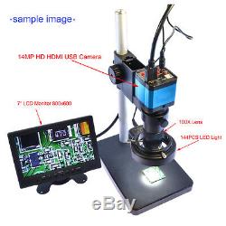 16MP HDMI USB Digital Industry Video Microscope Camera Eyepiece C mount Adapter