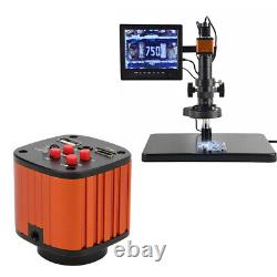 16MP Microscope Camera Digital Magnifier 0.5X Lens 30/30.5mm Ring Adapter FEI