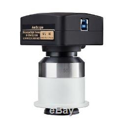 16MP USB3.0 Digital Camera with 0.55X Adapter for Nikon Microscopes