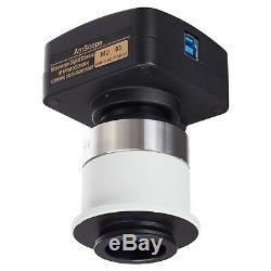 16MP USB3.0 Digital Camera with 0.55X Adapter for Nikon Microscopes