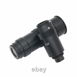 180X Industrial Microscope 0.7-4.5X Optical Zoom Lens with 0.5X Objective Lens
