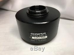 1Pcs Olympus Microscope C-Mount Camera Adapter U-TV0.5XC-3 Orignal BX CX IX