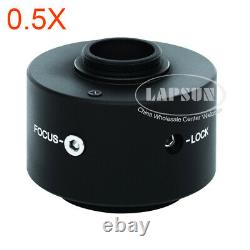 1X 0.63X 0.5X 0.35X C-Mount Camera Adapter For Olympus Trinocular Microscope