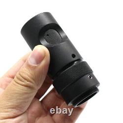 1X C-mount Adapter Lens for Trinocular Microscope Connected to Digital Camera