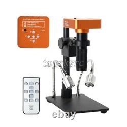 21MP Industrial Microscope Camera 100X Lens 2K/1080P 60FPS HDMI USB Output tpys