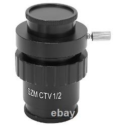 2K 51MP Microscope Camera +1/2 Stereoscopic Microscope C-Mount Adapter Lens AC