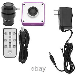 2K 51MP Microscope Camera USB Industrial Camera +1/2 C-Mount Adapter Lens Set