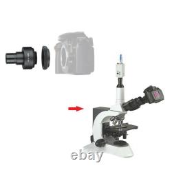 2X DSLR/SLR Camera Lens ADAPTER C-Mount Nikon/Canon EOS for Microscope