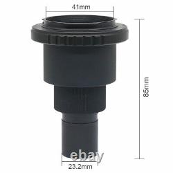 2X M42 T2 Microscope Lens Adapter for Nikon Canon EOS SLR Camera HD Full-frame