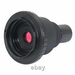 2X M42 T2 Microscope Lens Adapter for Nikon Canon EOS SLR Camera HD Full-frame