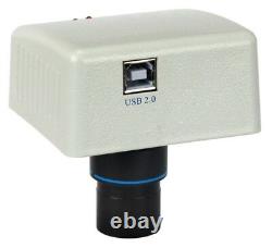 2.0MP Digital Camera for Microscope+Advanced Software+30mm and 30.5mm Adapters