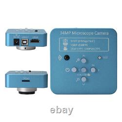 34MP 2K 1080P HDMI USB C-mount Industrial Electronic Digital Video Microscope