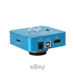 34MP Industrial Microscope Camera 0.5X C-mount Lens 2K/1080P 60FPS HDMI USB tps