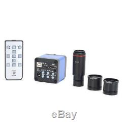 37MP TV HDMI USB Industry Digital C-mount Microscope Camera+30mm/30.5mm adapter