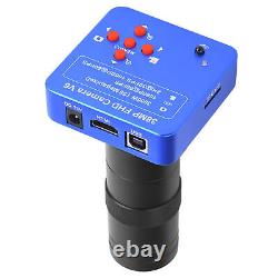 38MP USB Industrial Video Microscope Camera With 100X Lens Set EU Plug 110V-240V