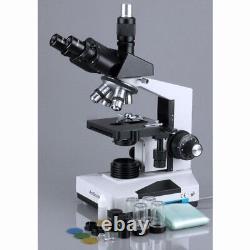 40X-2000X Lab Clinic Veterinary Trinocular Microscope with 16MP USB 3.0 Camera