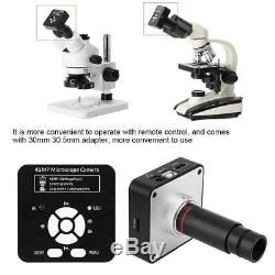 41MP HDMI Industrial Microscope Camera HD Camera with Adapter 0.5X Eyepiece Lens