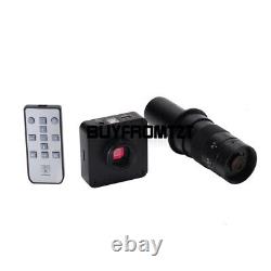 41MP USB Microscope Camera 1080P HDMI + 180X C-Mount Lens + 56-LED Light + Stand