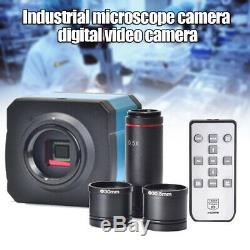 48MP 1080P HDMI USB Industrial Microscope Digital Camera with0.5X Eyepiece Adapter
