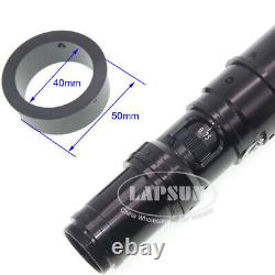 50X-400X 0850 Zoom C-mount Monocular Lens Adapter for Industry Microscope Camera