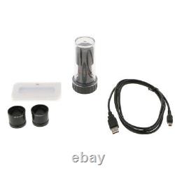 5MP HD Electronic Eyepiece USB Camera CMOS fr Stereo Microscope Adapter Ring