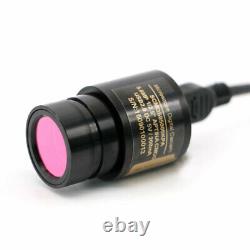 5.0MP USB Video CCD Camera Microscope Industrial Electronic Eyepiece withAdapter