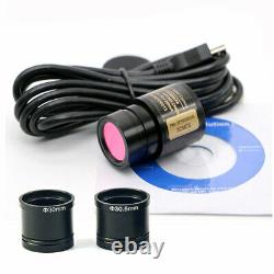 5.0MP USB Video CCD Camera Microscope Industrial Electronic Eyepiece withAdapter